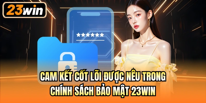 Cam kết cốt lõi được nêu trong chính sách bảo mật 23Win